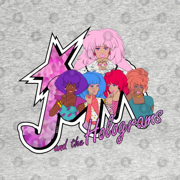 Love - Jem and the Holograms by BraePrint by Braeprint